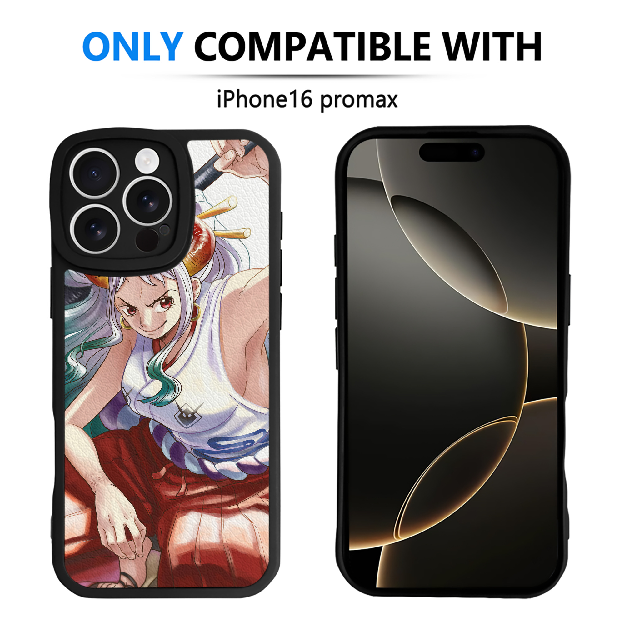 （画像用） ワンピース ONE PIECE 【iPhone 16シリーズ対応】シリコンスマホケース（レザー調） 材質：シリコン